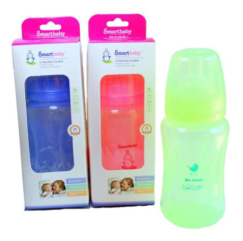  Tetero 10 Onzas 300ml Nuevo Bebe Tetina Biberon Mamila Niño