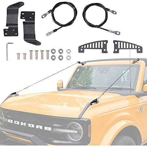 Kit Elevadores Limb Ford Bronco 2021, Acero Inoxidable, 2pcs