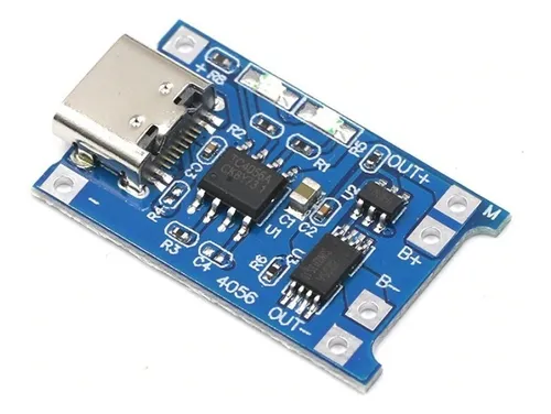 comprar Módulo Tp4056 Carga Batería Litio Con Protección Usb Tipo C