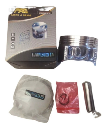 Kit Pistón Completo 0.75 Bajaj Pulsar 220 Taiwan 