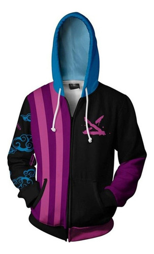 Sudadera Con Capucha Arcane Lol Jinx Jayce Vi Para Cosplay I