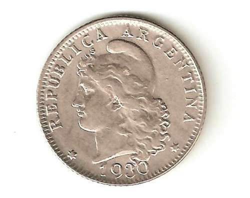 Monedas Argentinas 20 Centavos 1930 Excelente