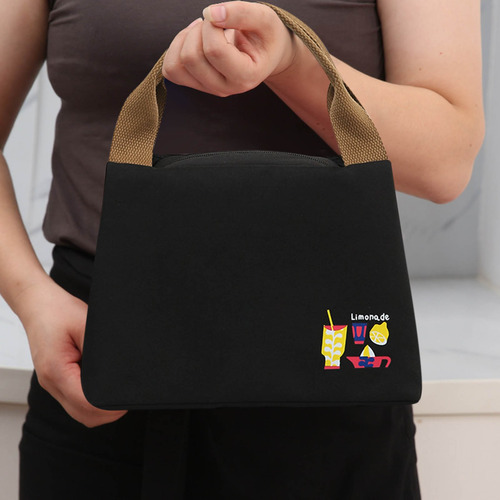 Bolsa De Comida De Tela Para Picnic Al Aire Libre, Bolsa De Almuerzo Portátil Bento