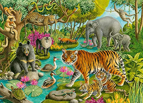 Ravensburger Animals Of India - Rompecabezas De 60 Piezas Pa