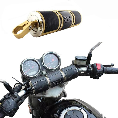 Bocina Bluetooth Con Mp3, Usb Y Radio Fm/am Para Motocicleta