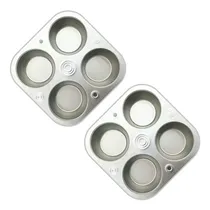 Comprar Molde Para 4 Cupcakes Muffins Panques 18x18x3cm Charola 2pzs