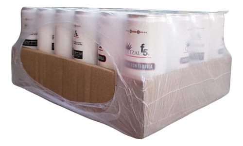 Cerveza Con Tequila Quetzal F5 Lata 355 Ml 24 Pack 9% Alc