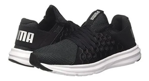 Tenis Puma Enzo 19093201 Negro Plata Cuotas sin inter s