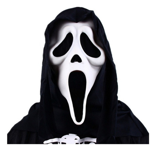 Máscara Cosplay Horror Halloween Ghostface Scream Killer