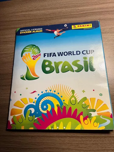 comprar Álbum Panini Mundial Fifa Brasil 2014 Completo Tapa Blanda