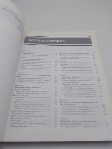 Genética En Medicina Thompson & Thompson (Usado)
