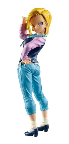 Dragon Ball Super Scultures 6 Androide 18 Figura Original