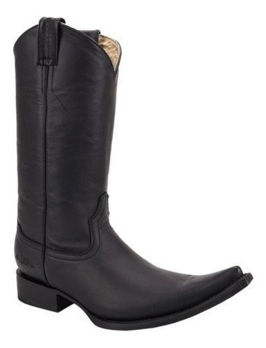 Botas Vaqueras Caballero Jc Mc Coy 8000 Negro Piel Austin