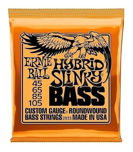 Cuerdas Bajo Eléctrico  Ernie Ball 45-105