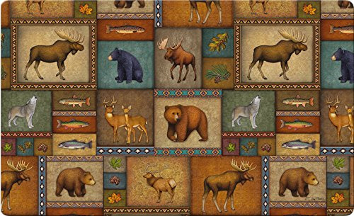 Toland Home Garden 18 Por 30 Quilted Wilderness Alfombrilla 