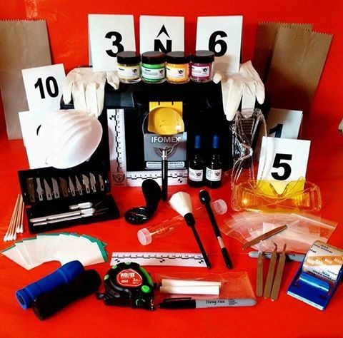 Kit De Criminalística Básico  Insumos Forenses