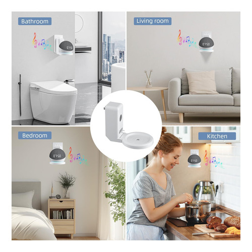 Soporte De Montaje En La Pared Para Echo Dot 5th 4th Soporte