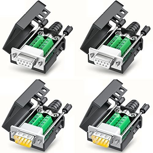 Conector De Placa De Conexión Sin Soldadura Db9 De Jienk, Rs