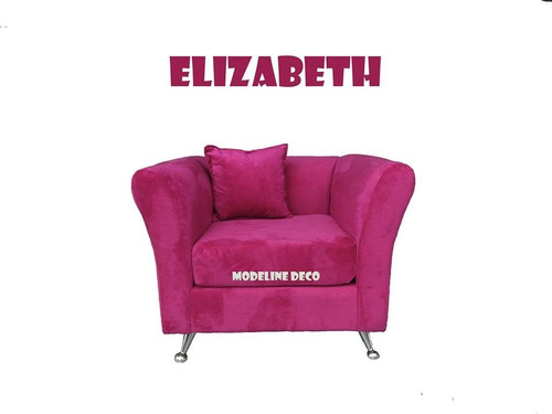 Sillon De 1 Cuerpo Elizabeth Tdo En Pana Diseño Unico Oferta