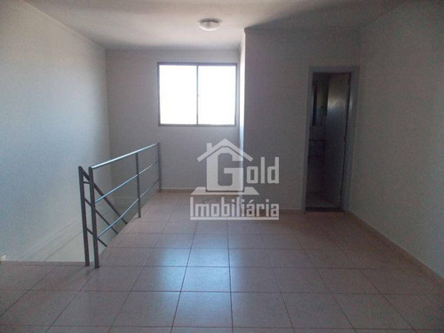 Cobertura Com 2 Dormitórios, 124 M² - Venda Por R$ 320.000,00 Ou Aluguel Por R$ 900,00/mês - Jardim Palma Travassos - Ribeirão Preto/sp - Co0001
