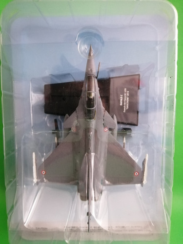 Avión Frances Rafale C 1/100 Hachette Diecast Empgm 