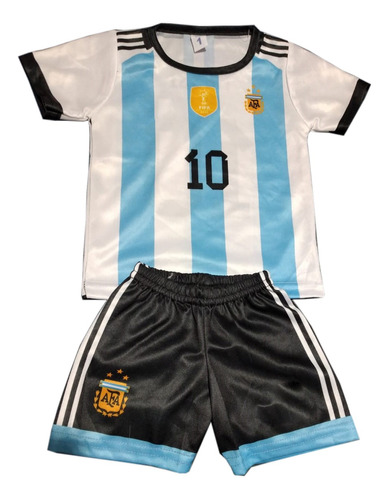 Conjunto De Bebe Argentina Camiseta Short