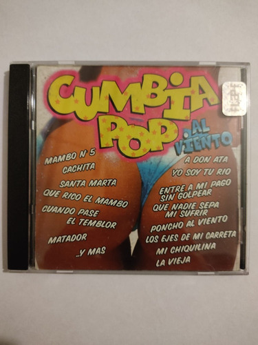 Cd Cumbia Pop Al Viento