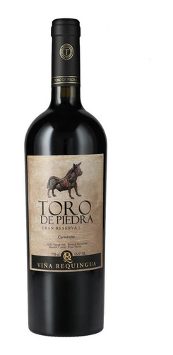 Vino Toro De Piedra  Gran Reserva Carmenere 750cc