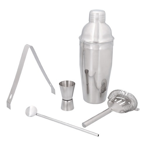 Cocktail Bar Utensilios Kit 5 Piezas 550ml Set Shaker 