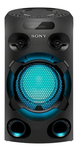 Minicomponente Sony Mhc-v02 Negro Con Bluetooth 80wts Albion