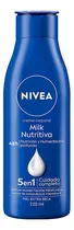 Comprar Crema Nivea 5 En 1 Milk Nutritiva 48h Piel Extra Seca 220ml