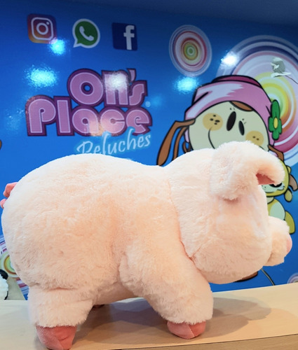 Chancho De Peluche Grande Chanchito Divino Importado