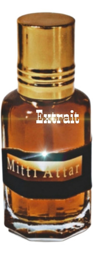 Divino Mitti Attar Pure Parfum Unissex Índia Arabe Cristal G