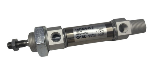 Cilindro Pistón Neumático Smc Cd85 20-25 Mm Doble Efecto 