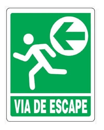 Aviso Via De Escape Derecho Seven Em-03