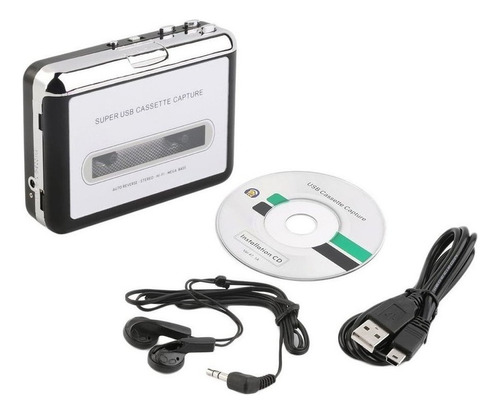 Cinta A Pc Super Usb Cassette-to-mp3 Converter Capture Audio