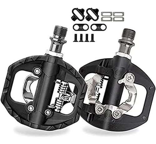 Mtb Mountain Bike Pedals Compatible With Shimano Spd 9/16  