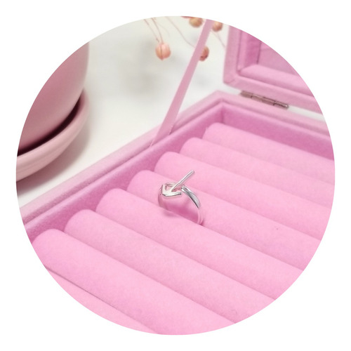 Anillo Mamá Flecha Sortija Joya Regalo Cumpleaños Plata 950