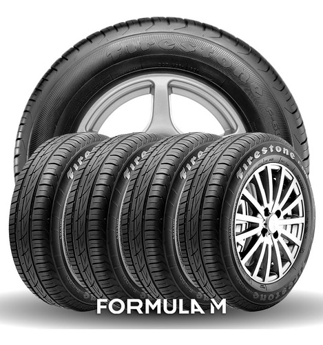Imagen 1 de 7 de Kitx4 Neumáticos Firestone 175/70r14 F-series F600