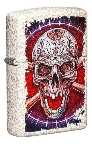 Encendedor Zippo Mod 49410 Skull Design Garantia