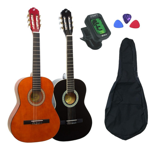 Imagem 1 de 8 de Violão Giannini Nylon Acústico N6 Infantil 3/4 Kit Completo