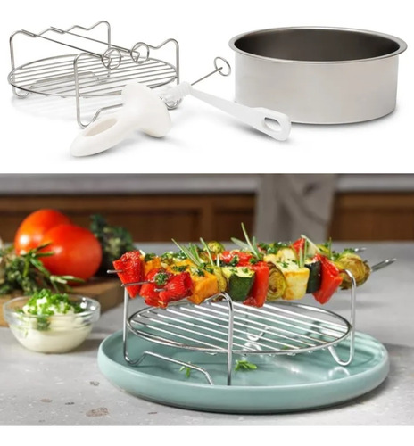 Conjunto Acessórios Airfryer - Eaf10 Eaf11 Eaf20 Eaf30 Eaf31