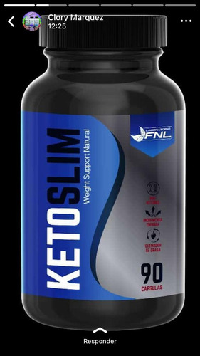 Keto Slim FNL 90 capsulas quemador de grasa