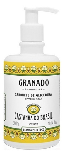 Sabonete líquido Granado Terrapeutics de Glicerina Castanha do Brasil em líquido 300 ml