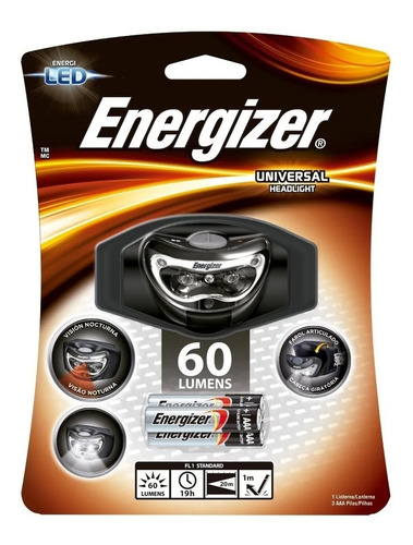 Linterna Minera Energizer  Ml Univ Headlight 60lum.