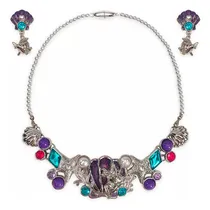 Comprar Ariel La Sirenita Set Joyas Collar Y Aretes Disney Store