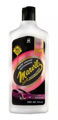 Cera liquida con silicón 473ml Marvil