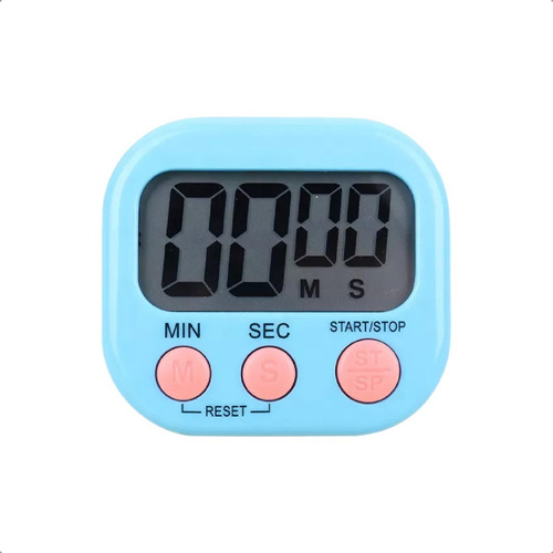 Timer Digital Reloj Cocina Temporizador Programable Alarma