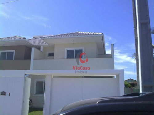 Imagem 1 de 20 de Linda Casa Ouro Verde 4 Quartos, Vista Praia !!! - Ca2319