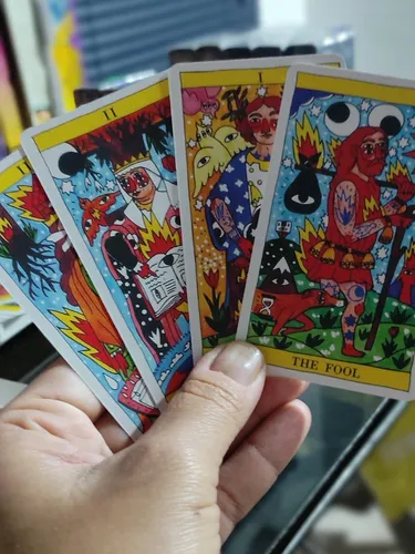 Cartas De Tarot- Tarot De Fuego